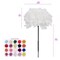 200 White Silk Carnation Flower Picks, 5” Lifelike Blossoms for Bouquets, Centerpieces, Floral Displays, and DIY Crafts - Floral Home by Artificial Flowers
